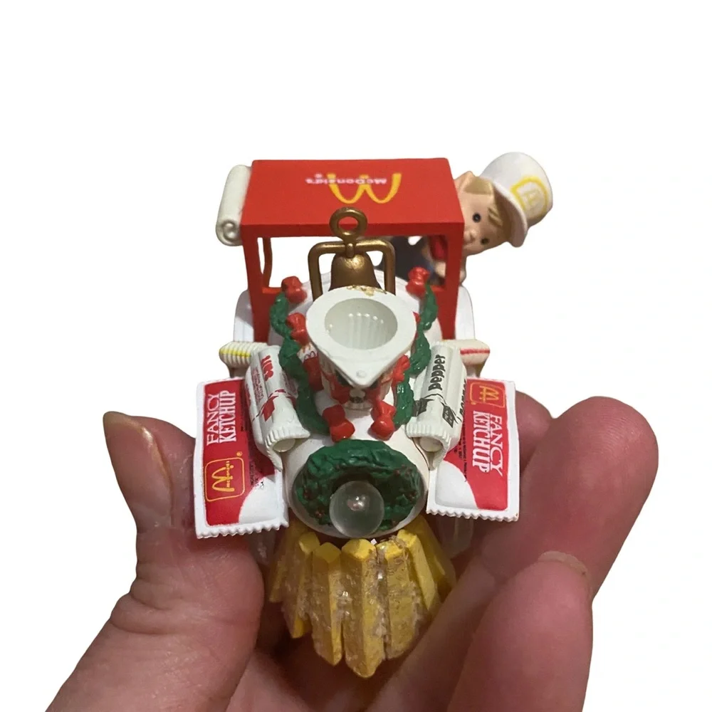VINTAGE! 1993 Enesco Treasury Ornament McDonald's Merry‎ Mc-Choo-Choo